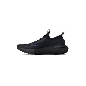 Pantofi slip-on unisex cu detaliu logo pentru alergare Phantom 3 Storm - Negru