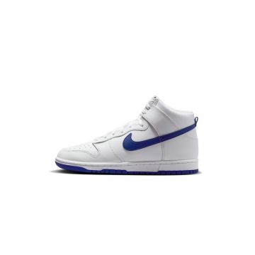 Pantofi sport -  Nike Dunk Hi Retro - Piele - Alb - Alb