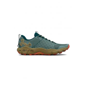 Pantofi unisex pentru alergare HOVR™ DS Ridge - Portocaliu mandarina/Verde aquamarin