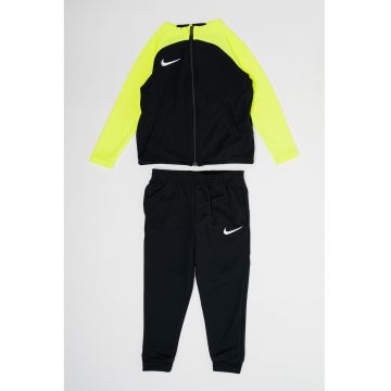 Trening cu tehnologie Dri-FIT - pentru fotbal Academy - Negru/Verde neon