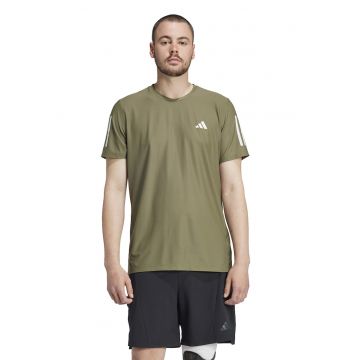 Tricou cu decolteu rotund pentru alergare - Kaki