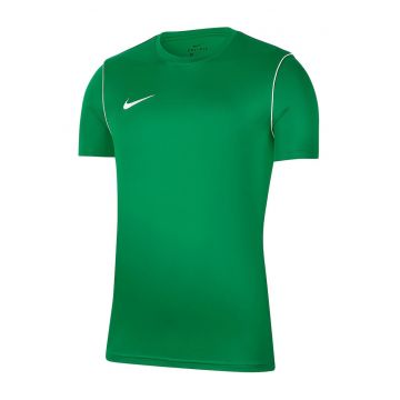 Tricou cu decolteu rotund - pentru fotbal Park 20 - Verde inchis
