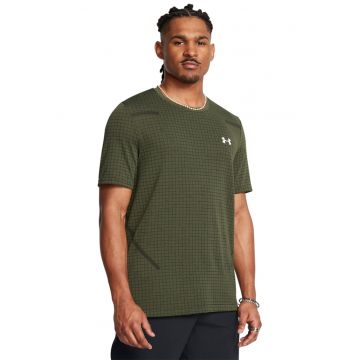Tricou cu imprimeu logo - pentru fitness Vanish - Verde aquamarin