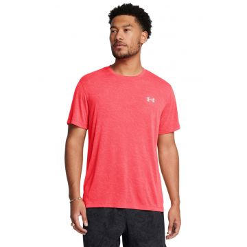 Tricou cu model camuflaj pentru alergare Launch - Coral