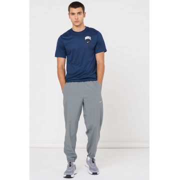 Tricou cu tehnologie Dri-Fit - pentru baschet - Alb/Albastru ultramarin