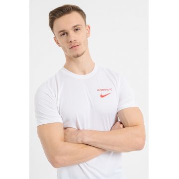 Tricou Dri-FIT pentru fotbal Liverpool F.C - Alb