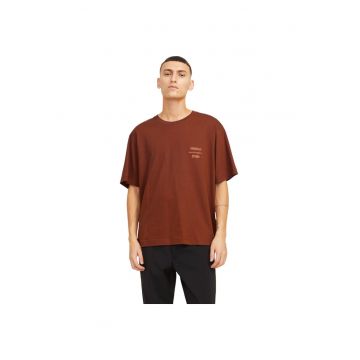 Tricou JACK &JONES Austin Font 38129 - Maro
