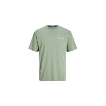 Tricou JACK &JONES Beau Frontprint 39650 - Verde deschis