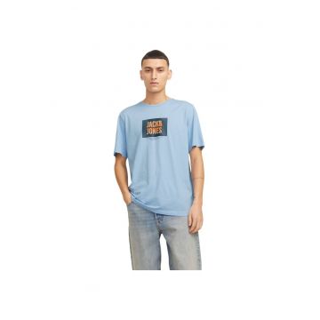 Tricou JACK &JONES Hudson 38921 - Albastru deschis