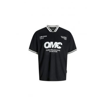 Tricou JACK &JONES Reflex Football 38425 - Negru