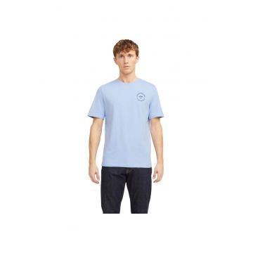 Tricou JACK &JONES Simon 39206 - Albastru deschis
