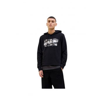 Hanorac JACK &JONES Hawaii Shape 42633 - Negru