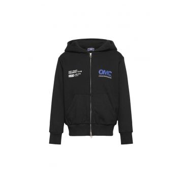 Hanorac JACK &JONES Reflex Sweat Zip 41540 - Negru