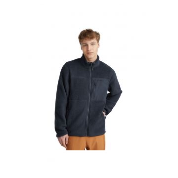 Jacheta  High Pile Full Zip Fleece - Albastru