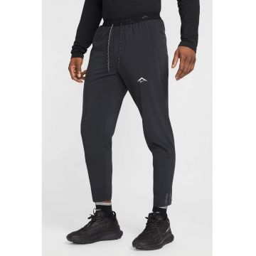 Pantaloni conici cu snur de ajustare pentru alergare - Gri antracit