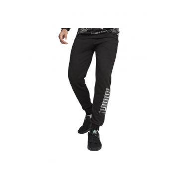 Pantaloni  ESS+ Logo Lab Pant 42469 - Negru
