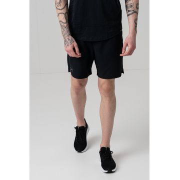 Pantaloni scurti cu logo - Negru/Gri