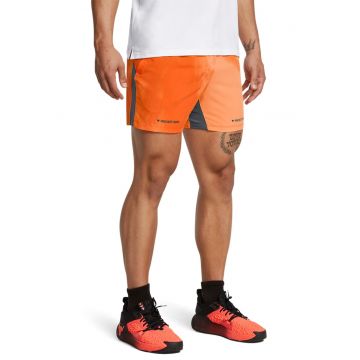 Pantaloni scurti pentru antrenament Project Rock - Portocaliu