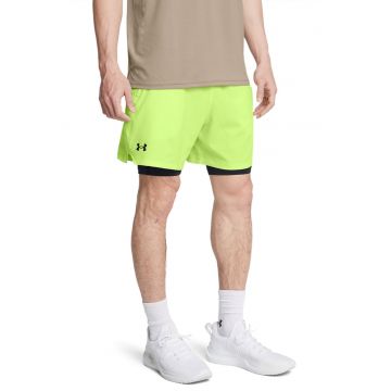 Pantaloni scurti pentru fitness Vanish - Verde electric
