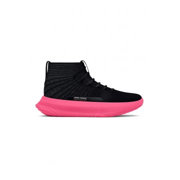 Pantofi mid-high pentru baschet Flow FUTR X - Negru/Roz