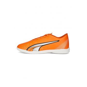 Pantofi pentru fotbal Ultra Play IT - Alb/Negru/Portocaliu mandarina