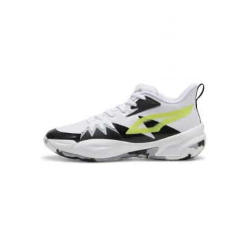 Pantofi sport  Genetics Puma White-Electric Lime