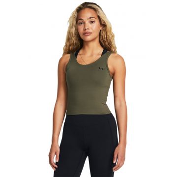 Top crop pentru antrenament Motion - Verde masliniu