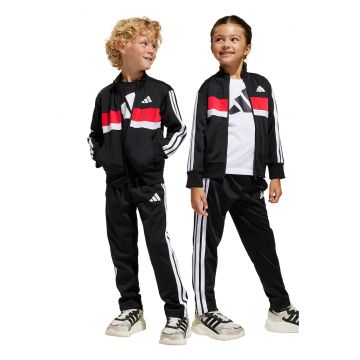 Trening cu detali logo - Rosu/Negru/Alb optic