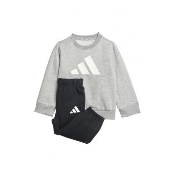 Trening cu imprimeu logo - Negru/Gri melange