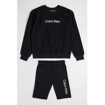 Trening relaxed-fit cu detalii logo - Negru