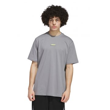 Tricou cu imprimeu - pentru baschet - Gri