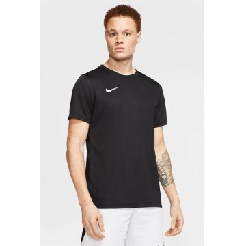 Tricou cu tehnologie Dri-Fit pentru fotbal - Negru