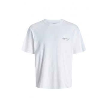 Tricou JACK &JONES Lucca Graphic 42021 - Alb