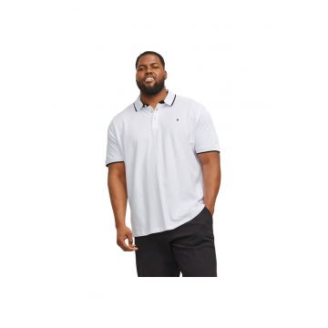 Tricou JACK &JONES Paulos Polo PLS 41558 - Alb