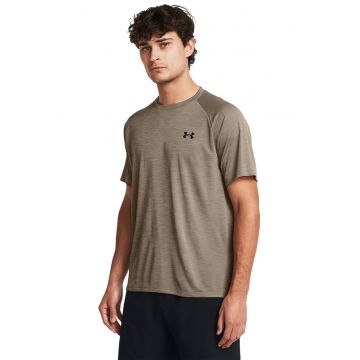 Tricou lejer texturat pentru fitness Tech™ - Maro taupe