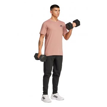 Tricou pentru antrenament Feelready - Negru/Roz prafuit