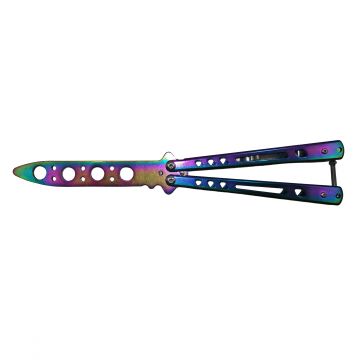 Briceag fluture, Rainbow Clash, antrenament, 22 cm