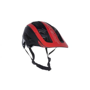 Casca ciclisti Just1,Air Lite,Linear rosu negru mat,marime XL