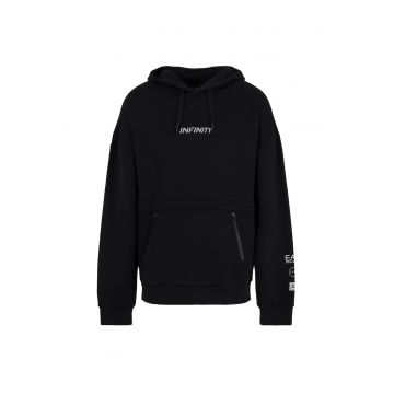 Hanorac  pentru Drumetie - 3DPM26-PJSAZ-1200 - Negru - Negru