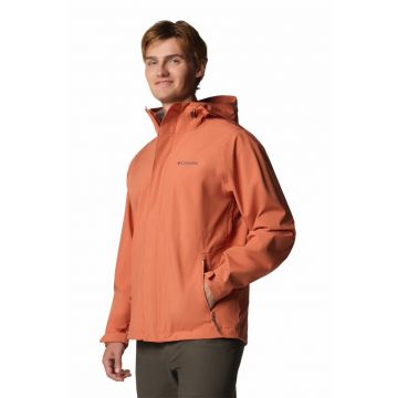 Jacheta pentru trekking Earth Explorer II - Portocaliu persan