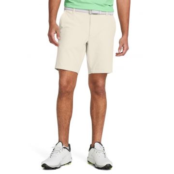Pantaloni scurti conici pentru golf Drive - Alb fildes