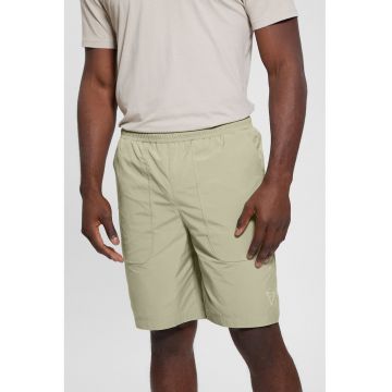 Pantaloni scurti cu logo - Bej deschis