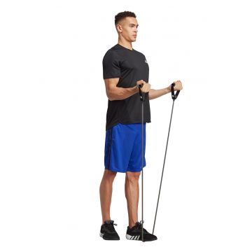 Pantaloni scurti cu logo - pentru fitness - Albastru royal