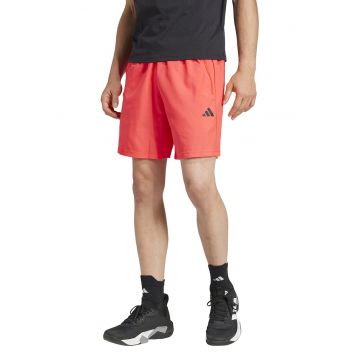 Pantaloni scurti cu talie ajustabila pentru antrenament - Portocaliu mandarina