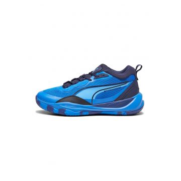 Pantofi mid-high pentru baschet Playmaker Pro Ultra - Albastru royal/Bleumarin