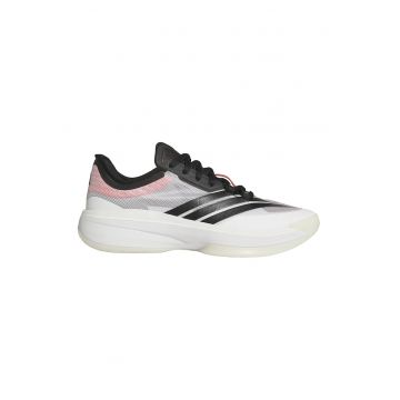 Pantofi pentru baschet Adizero Select 3.0 - Alb/Negru/Roz prafuit
