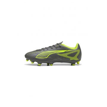 Pantofi unisex low-cut pentru fotbal Ultra - Verde lime/Gri inchis