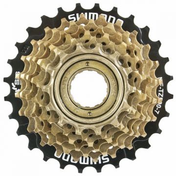 Pinion spate Shimano MF-TZ500, 14-28T, 7 viteze