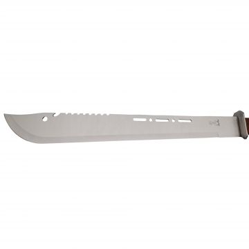 Sabie de vanatoare Ideallstore®, Lords Blade, maner lemn, 69 cm, teaca inclusa