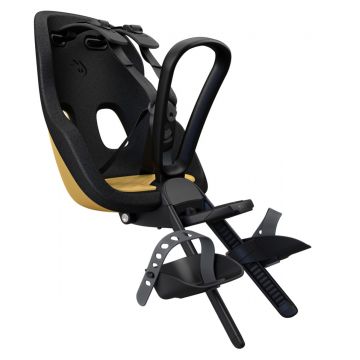 Scaun pentru copii, cu montare pe bicicleta in fata - Thule Yepp Nexxt 2 Mini Front mounted, Burnished Yellow